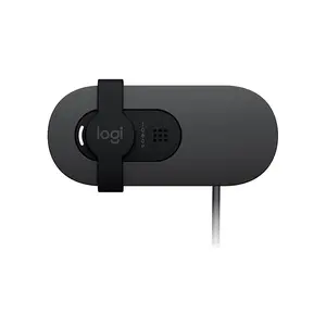 Logitech Brio 105 Full HD 1080p Webcam, Compact Business Design, Integrated Microphone, Professional Video Conferencing Camera