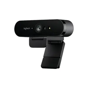 Logitech Brio 4K Ultra HD Pro Webcam, HDR Business Webcam, Windows Hello Facial Recognition Support, Professional Video Conferencing Camera
