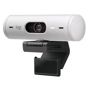 Logitech Brio 505 Full HD Business Webcam with 1080p 30fps Video, RightLight 4 HDR, RightSight Auto-Framing, Show Mode, Dual Beamforming Microphones, 4x Digital Zoom, USB-C Plug-and-Play & Privacy Shutter for Windows, macOS & ChromeOS