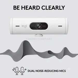 Logitech Brio 505 Full HD Business Webcam with 1080p 30fps Video, RightLight 4 HDR, RightSight Auto-Framing, Show Mode, Dual Beamforming Microphones, 4x Digital Zoom, USB-C Plug-and-Play & Privacy Shutter for Windows, macOS & ChromeOS