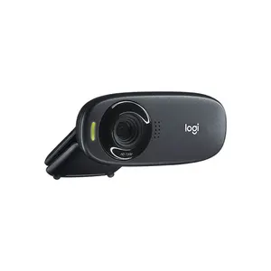 Logitech C310 HD Webcam 720p, Compact USB Design, Built-In Noise Reduction Microphone, Everyday Video Calling Camera