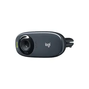 Logitech C310 HD Webcam 720p, Compact USB Design, Built-In Noise Reduction Microphone, Everyday Video Calling Camera