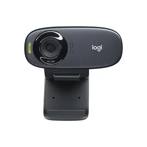 Logitech C310 HD Webcam 720p, Compact USB Design, Built-In Noise Reduction Microphone, Everyday Video Calling Camera