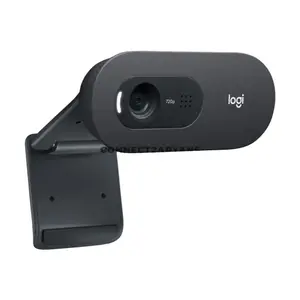 Logitech C505e HD Business Webcam, 720p 30fps Video, 60° Field of View, Long-Range Noise-Reducing Mono Microphone, RightLight 2 & 2m USB-A Cable