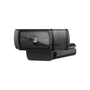 Logitech C920 Pro HD Webcam with Full HD 1080p 30fps Video Calling & Recording, Full HD Glass Lens, Autofocus, RightLight 2 Auto Light Correction, Dual Stereo Microphones, 78° Field of View, USB Plug-and-Play for Windows, macOS, ChromeOS & Android