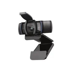 Logitech C920e Business Webcam, Full HD 1080p 30fps, 3MP Glass Lens, Autofocus, 78° Field of View, Dual Stereo Microphones, RightLight 2, USB-A Plug-and-Play, Privacy Shutter, Tripod-Ready Mount, 960-001360