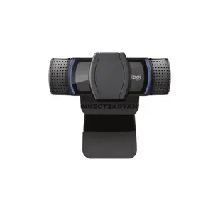 Logitech C920e Business Webcam, Full HD 1080p 30fps, 3MP Glass Lens, Autofocus, 78° Field of View, Dual Stereo Microphones, RightLight 2, USB-A Plug-and-Play, Privacy Shutter, Tripod-Ready Mount, 960-001360