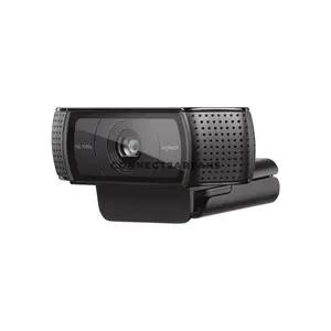 Logitech C920e Business Webcam, Full HD 1080p 30fps, 3MP Glass Lens, Autofocus, 78° Field of View, Dual Stereo Microphones, RightLight 2, USB-A Plug-and-Play, Privacy Shutter, Tripod-Ready Mount, 960-001360