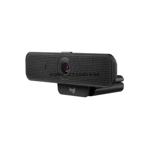Logitech C925e Business Webcam, Full HD 1080p 30fps / HD 720p 60fps, 3MP Glass Lens, Autofocus, 78° Field of View, Dual Omnidirectional Stereo Microphones, RightLight 2, H.264, USB-A, Privacy Shutter, 960-001076