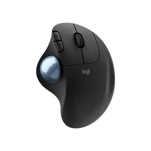 Logitech ERGO M575 Trackball for Business Wireless Mouse, 2.4GHz + Bluetooth, 24-Month Battery, Ergonomic Design