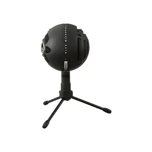 Logitech G Blue Snowball iCE USB Condenser Microphone with Cardioid Pickup Pattern, 16-bit/44.1kHz Recording, Plug-and-Play USB Connectivity, Adjustable Desktop Tripod Stand for Streaming, Podcasting, Voice Recording, Gaming & Online Meetings