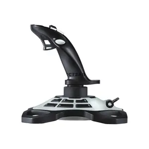 Logitech G Extreme 3D Pro USB Flight Joystick with Precision Twist Rudder Control, 12 Programmable Buttons, 8-Way Hat Switch, Rapid-Fire Trigger, Weighted Base for Windows PC Flight Simulation Games