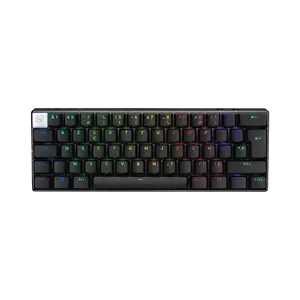 Logitech G PRO X 60 LIGHTSPEED RGB Wireless Mechanical Gaming Keyboard, Black, 60% Layout, Optical Tactile Switches, LIGHTSYNC RGB, KEYCONTROL, Esports Keyboard