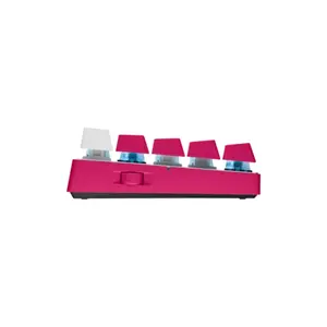 Logitech G PRO X 60 LIGHTSPEED RGB Wireless Mechanical Gaming Keyboard, Magenta, 60% Layout, Optical Tactile Switches, LIGHTSYNC RGB, KEYCONTROL, Esports Keyboard