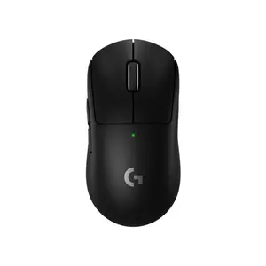 Logitech G PRO X SUPERLIGHT 2 Wireless Gaming Mouse Black, 44000 DPI HERO 2 Sensor, LIGHTSPEED 8KHz, 60g Ultra-Lightweight, USB-C