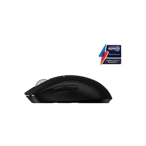 Logitech G PRO X SUPERLIGHT 2 Wireless Gaming Mouse Black, 44000 DPI HERO 2 Sensor, LIGHTSPEED 8KHz, 60g Ultra-Lightweight, USB-C