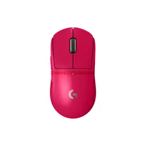 Logitech G PRO X SUPERLIGHT 2 Wireless Gaming Mouse Magenta, 44000 DPI HERO 2 Sensor, LIGHTSPEED 8KHz, 60g Ultra-Lightweight, USB-C