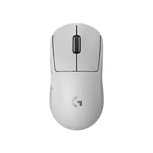 Logitech G PRO X SUPERLIGHT 2 Wireless Gaming Mouse White, 44000 DPI HERO 2 Sensor, LIGHTSPEED 8KHz, 60g Ultra-Lightweight, USB-C