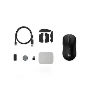 Logitech G PRO X SUPERLIGHT 2c Wireless Gaming Mouse, HERO 2 44000 DPI Optical Sensor, LIGHTFORCE Hybrid Switches, LIGHTSPEED Wireless, 8000Hz Polling Rate, Ultra-Lightweight 53g Compact Esports Mouse