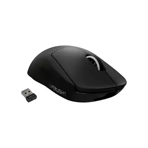 Logitech G PRO X SUPERLIGHT Wireless Gaming Mouse, 25600 DPI HERO Sensor, LIGHTSPEED 1ms, 63g Ultra-Lightweight, 5 Buttons