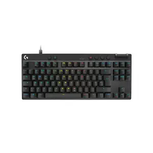 Logitech G PRO X TKL RAPID Gaming Keyboard Black, Tenkeyless Layout, Magnetic Analog Switches, 1ms Response, LIGHTSYNC RGB