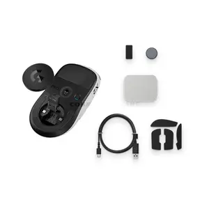 Logitech G PRO X2 SUPERSTRIKE LIGHTSPEED Wireless Gaming Mouse, HERO 2 44,000 DPI Sensor, Haptic Inductive Trigger System, 888+ IPS Tracking & Lunar Eclipse