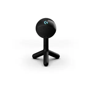 Logitech G Yeti Orb RGB USB Gaming Microphone with Cardioid Condenser Capsule, 24-bit/48kHz Recording, LIGHTSYNC RGB, Blue VO!CE Presets, USB-C Connectivity for Streaming, Gaming, Podcasting & Content Creation