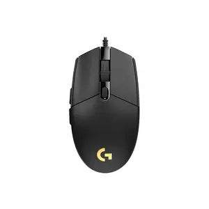 Logitech G102 LIGHTSYNC RGB Gaming Mouse, Gaming-Grade 8000 DPI Optical Sensor, LIGHTSYNC RGB Lighting, 6 Programmable Buttons, 1000Hz Polling Rate, Wired USB Gaming Mouse