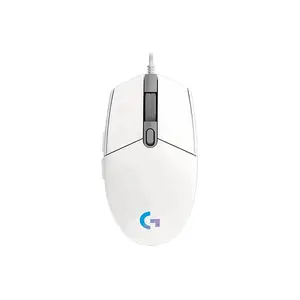Logitech G102 LIGHTSYNC RGB Gaming Mouse, Gaming-Grade 8000 DPI Optical Sensor, LIGHTSYNC RGB Lighting, 6 Programmable Buttons, 1000Hz Polling Rate, Wired USB Gaming Mouse