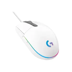 Logitech G102 LIGHTSYNC RGB Gaming Mouse, Gaming-Grade 8000 DPI Optical Sensor, LIGHTSYNC RGB Lighting, 6 Programmable Buttons, 1000Hz Polling Rate, Wired USB Gaming Mouse