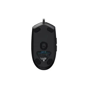 Logitech G203 LIGHTSYNC Black RGB Gaming Mouse, 8000 DPI Optical Sensor, Dynamic RGB Lighting Effects, 6 Programmable Buttons, Precision Gaming Mouse