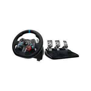 Logitech G29 Driving Force Racing Wheel for PlayStation, Dual-Motor Force Feedback Steering Wheel, Pedal Set Included, Racing Simulator Controller for PS4, PS5 and PC Gaming