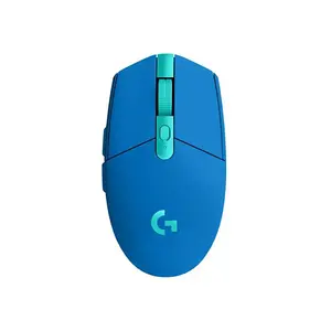 Logitech G304 HERO LIGHTSPEED Wireless Gaming Mouse Blue Edition, HERO Sensor Technology, Ultra-Low Latency Wireless Connectivity, Competitive Gaming Mouse