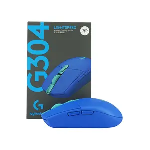 Logitech G304 HERO LIGHTSPEED Wireless Gaming Mouse Blue Edition, HERO Sensor Technology, Ultra-Low Latency Wireless Connectivity, Competitive Gaming Mouse