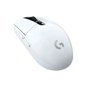 Logitech G304 HERO LIGHTSPEED Wireless Gaming Mouse White Edition, HERO Sensor Technology, Ultra-Low Latency Wireless Connectivity, Competitive Gaming Mouse
