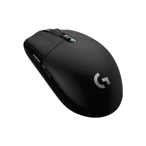 Logitech G305 HERO LIGHTSPEED Wireless Gaming Mouse Black Edition, HERO Optical Sensor, 12000 DPI Precision Tracking, 1ms Wireless Response Time, Competitive Esports Gaming Mouse