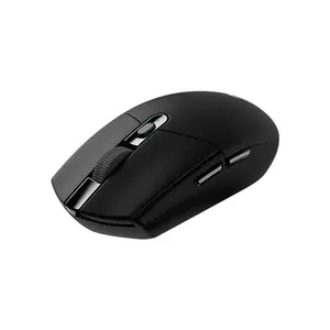 Logitech G305 HERO LIGHTSPEED Wireless Gaming Mouse Black Edition, HERO Optical Sensor, 12000 DPI Precision Tracking, 1ms Wireless Response Time, Competitive Esports Gaming Mouse