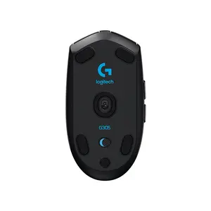 Logitech G305 HERO LIGHTSPEED Wireless Gaming Mouse Black Edition, HERO Optical Sensor, 12000 DPI Precision Tracking, 1ms Wireless Response Time, Competitive Esports Gaming Mouse