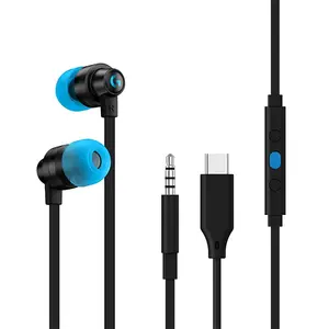Logitech G333 Wired Gaming Earbuds Black Edition, USB-C and 3.5mm Multi-Platform Connectivity, High-Fidelity Gaming Audio, In-Ear Gaming Headphones