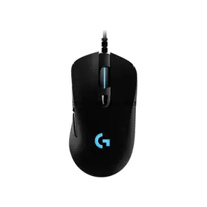 Logitech G403 HERO Black Wired Gaming Mouse, HERO 25K Sensor, 100–25,600 DPI, 400+ IPS Tracking, 1ms Response Time, 6 Programmable Buttons, LIGHTSYNC RGB, Optional 10g Weight, 910-005634