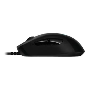Logitech G403 HERO Black Wired Gaming Mouse, HERO 25K Sensor, 100–25,600 DPI, 400+ IPS Tracking, 1ms Response Time, 6 Programmable Buttons, LIGHTSYNC RGB, Optional 10g Weight, 910-005634
