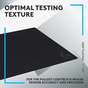 Logitech G640 Large Cloth Gaming Mouse Pad, Performance-Tuned Surface Design, Precision Mouse Tracking, Non-Slip Rubber Base Gaming Mat