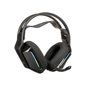 Logitech G733 LIGHTSPEED Wireless RGB Gaming Headset Black, 40mm PRO-G Drivers, 29 Hour Battery, DTS Headphone:X 2.0, Detachable Mic