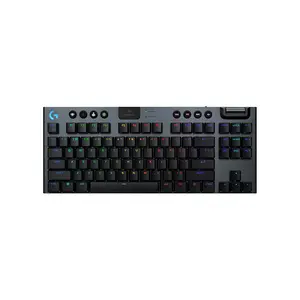 Logitech G915 X Clicky TKL LIGHTSPEED Wireless RGB Mechanical Gaming Keyboard, Low Profile Tenkeyless Esports Design