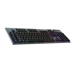 Logitech G915 X LIGHTSPEED Wireless Mechanical Gaming Keyboard Black, Low Profile GL Switches, Tri-Mode Connectivity, LIGHTSYNC RGB, Full Size