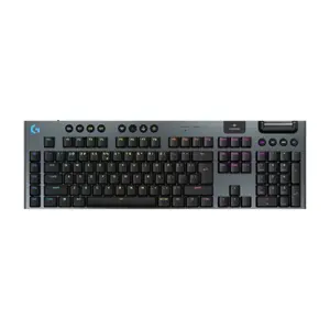 Logitech G915 X LIGHTSPEED Wireless Mechanical Gaming Keyboard Black, Low Profile GL Switches, Tri-Mode Connectivity, LIGHTSYNC RGB, Full Size