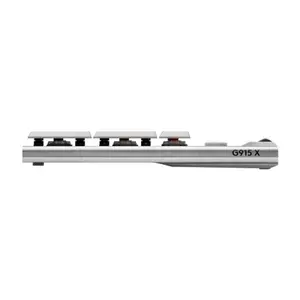 Logitech G915 X LIGHTSPEED Wireless Mechanical Gaming Keyboard White, Low Profile GL Switches, Tri-Mode Connectivity, LIGHTSYNC RGB, Full Size