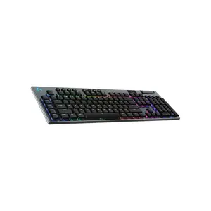 Logitech G915 X Tactile LIGHTSPEED Wireless RGB Mechanical Gaming Keyboard, Black Edition, Low Profile Premium Gaming Design