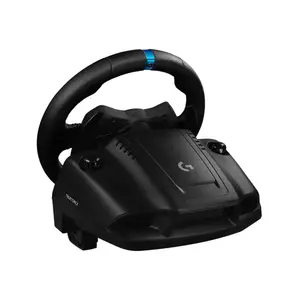 Logitech G923 Racing Wheel and Pedals, TRUEFORCE Force Feedback Technology, Precision Racing Simulator Controller, Premium Driving Experience for Console and PC Gaming