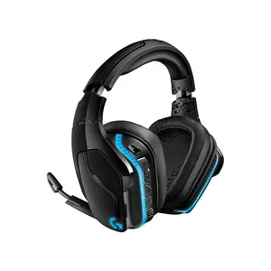 Logitech G935 Wireless 7.1 Surround Sound LIGHTSYNC Gaming Headset Black Edition, RGB Lighting Effects, Wireless Audio Connectivity, Premium Gaming Headphones